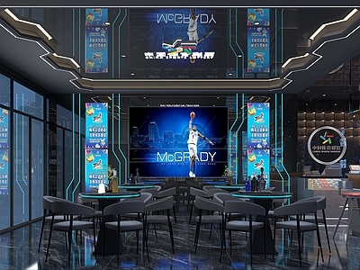 赛博朋克风其他商业空间