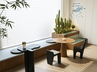 现代简约咖啡厅 咖啡厅卡座沙发 飘窗卡座沙发 餐厅卡座沙发 中古卡座沙发 咖啡桌椅