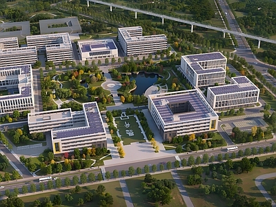 现代学校建筑 商业职业技术学校 创意设计学院 智能制造及信息 现代农业学院 施工图