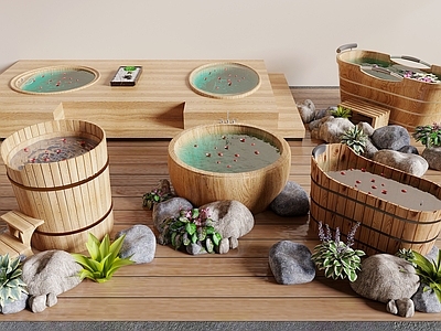 日式浴缸 浴缸 浴桶 瑶浴 泡浴