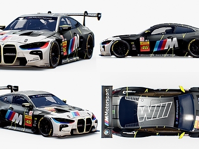 赛车运动风汽车 宝马 M4 GT3 BMW