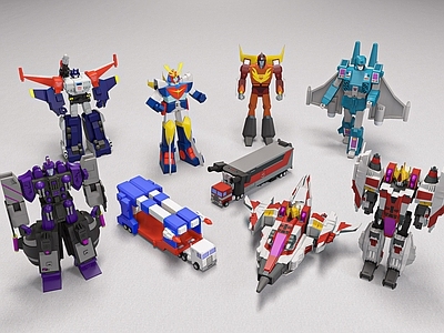 赛博朋克玩具 儿童益智玩具  摆设  趣味玩具  变形金刚  机器人