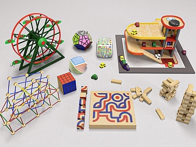 童趣拼装风玩具 儿童益智  早教器材  魔方积木  幼儿园摆设  趣味玩具