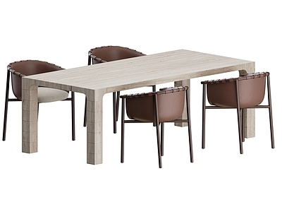 现代简约餐桌椅 现代餐桌椅