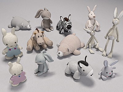 北欧风玩具 毛绒玩具  儿童益智  装饰摆件  布艺玩具  卡通布偶