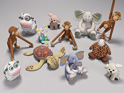 卡通风格玩具 毛绒玩具  儿童益智  装饰摆件  布艺玩具  卡通布偶