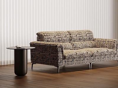 现代简约双人沙发