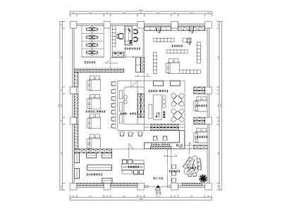 现代书店 300平书店 文创店 施工图