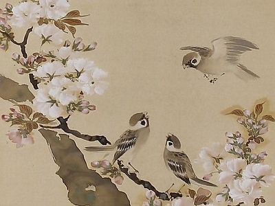 新中式中式其他挂画 古画 字画 花鸟画