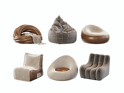 现代简约懒人沙发