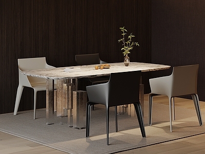 现代简约餐桌椅