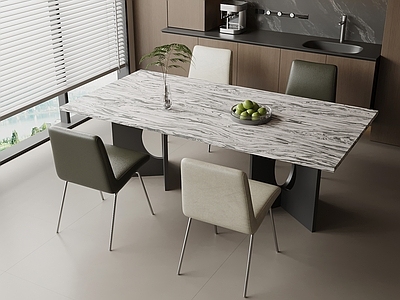现代简约餐桌椅