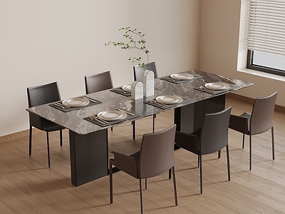 现代简约餐桌椅 餐桌椅