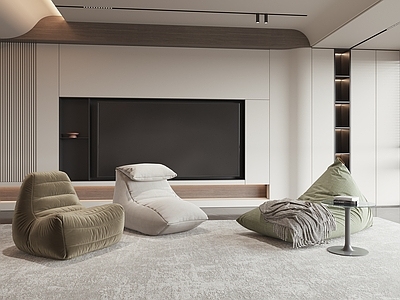 现代简约懒人沙发