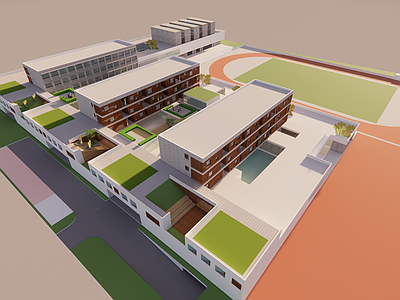 现代主义学校建筑