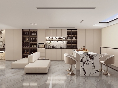 现代极简酒窖