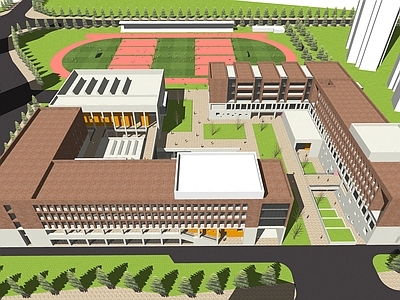 现代主义学校建筑 小学