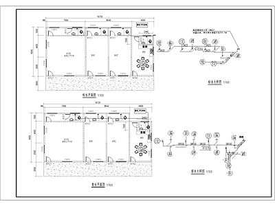 现代办公楼建筑 仓库 施工图