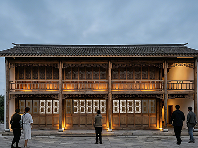 新中式古建筑