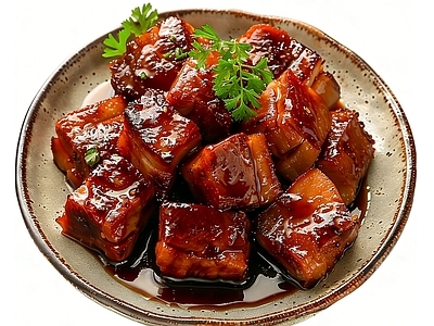 新中式食物饮料 美食 菜系 肉 红烧肉