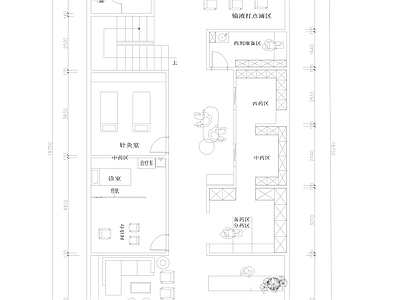 现代医院 门诊诊所私人医院 施工图