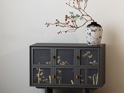 新中式餐边柜