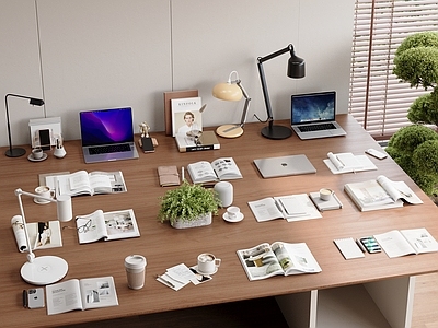 现代简约办公用品