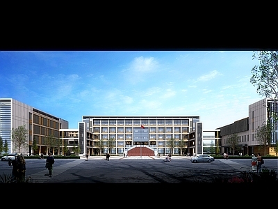 现代学校建筑 现代学校建筑全套 施工图
