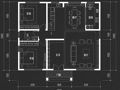 别墅 乡村自建房 施工图