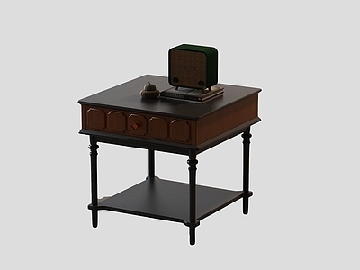 中古风边几