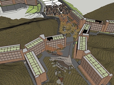 学校建筑 阿那亚展示区景观