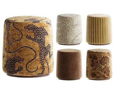 复古换鞋凳 复古化妆凳 高级感梳妆凳 梳妆台圆凳 小矮凳茶几凳 新中式换鞋凳