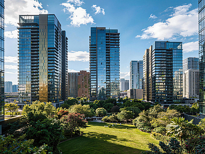 现代小区HDR 高层住宅区HDR 城市小区HDR
