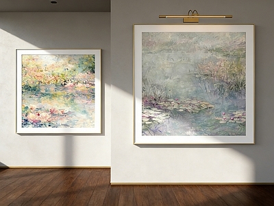 奶油风挂画 法式轻奢抽象挂画