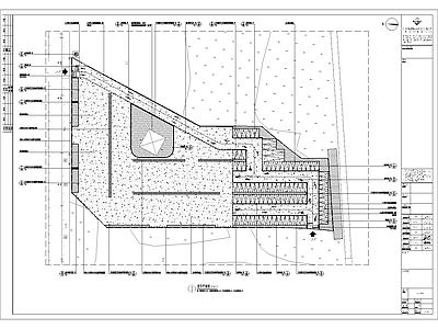 其他公园景观 停车场 公园 休闲公园 施工图