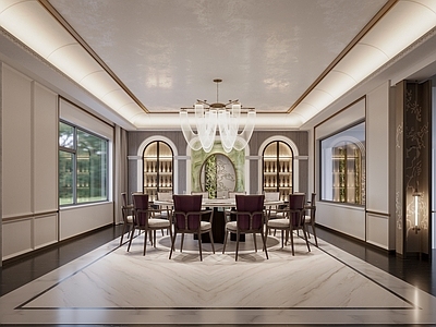 新中式包厢 餐厅