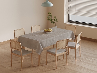 原木风餐桌椅 餐桌椅