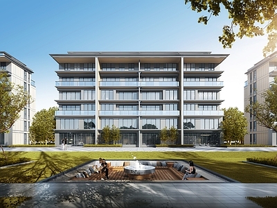 现代低层住宅 中交锦江九章 叠拼叠墅建筑 三叠 平立剖面 施工图