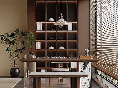 新中式茶室 小茶台