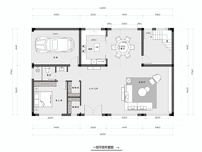 多层住宅 自建房 占地160 自建别墅 施工图