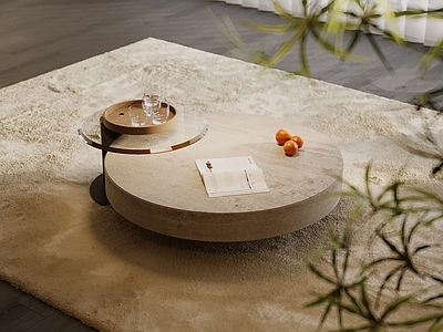 奶油风茶几