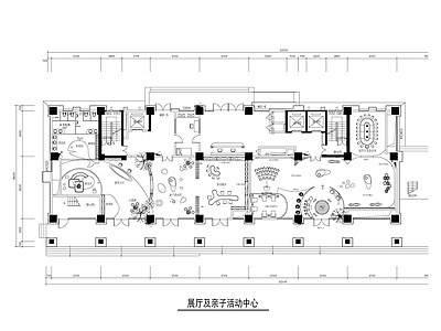 现代其他休闲娱乐空间 亲子娱乐中心 施工图