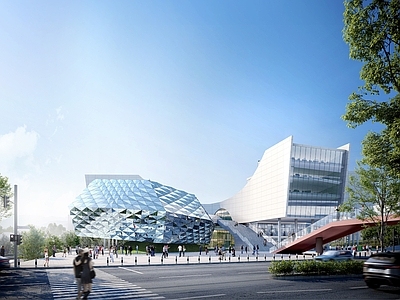 现代主义其他文化场馆 现代风格 艺术中心 城市会客厅 研发中心 市民中心