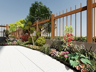 新中式景观屋顶花园