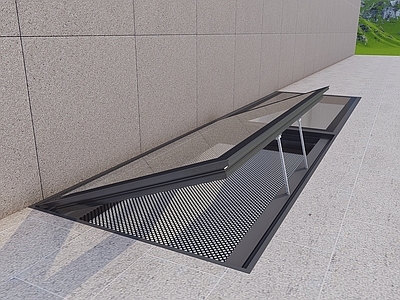 现代地面齐平天窗