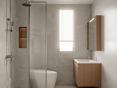 现代简约卫生间