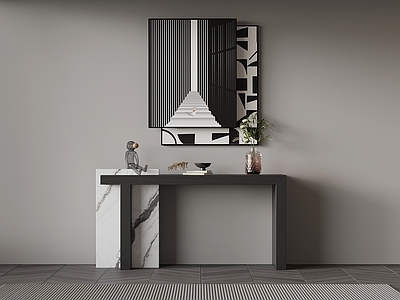 极简玄关 装饰柜