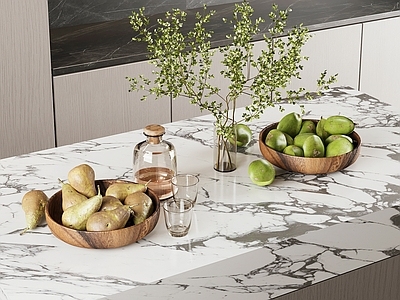 现代简约开放式厨房