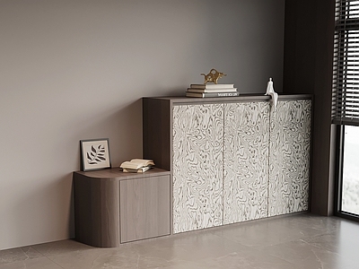 现代简约玄关 鞋柜 入户玄关柜 边柜