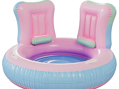 奶油风水上运动器材 马卡龙色游泳圈